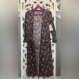 NWT Small Lularoe Sarah Floral Cardigan